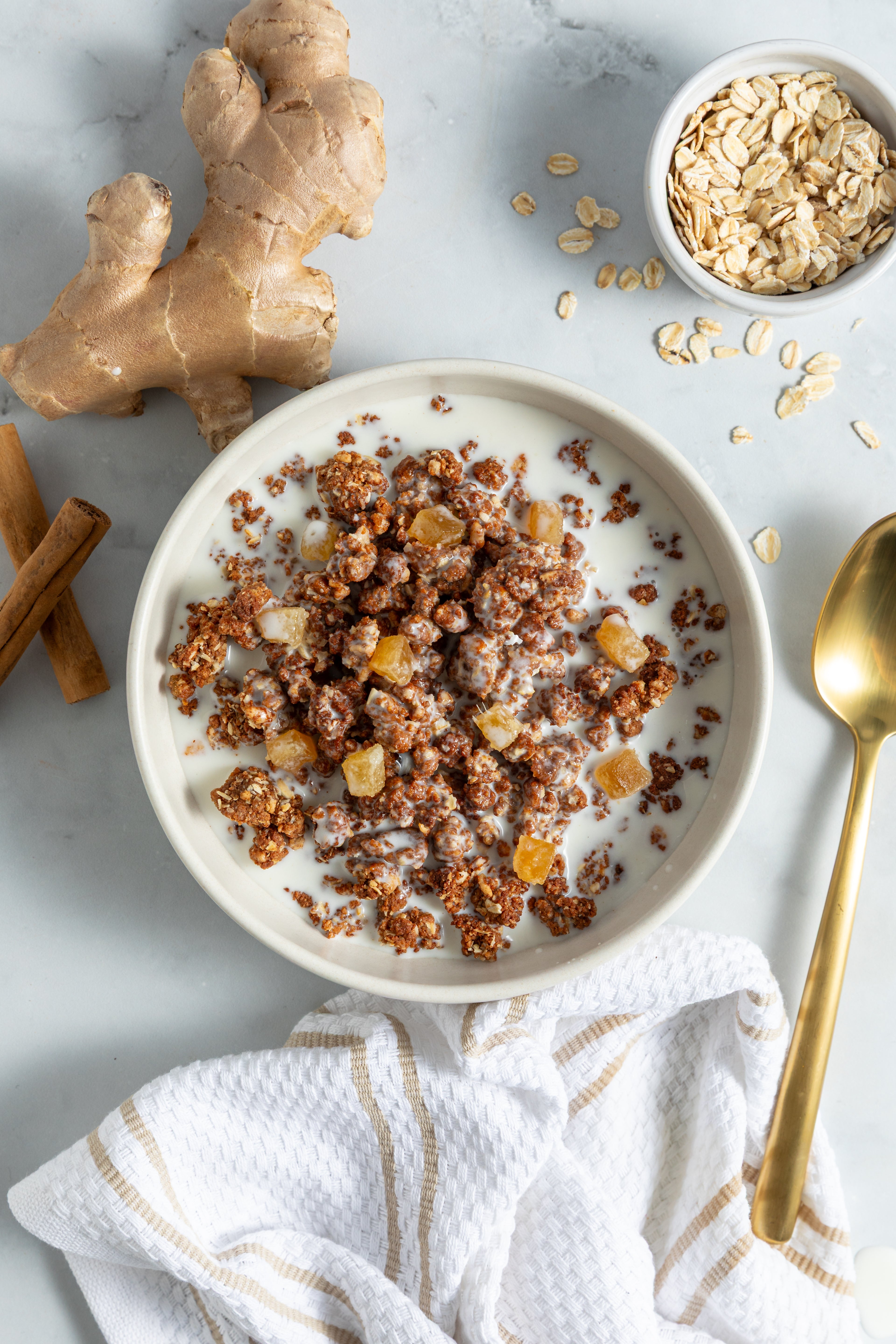 Spiced Ginger Crunch Granola